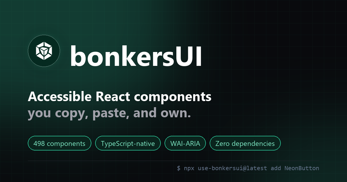 Timelines React Components | bonkersUI